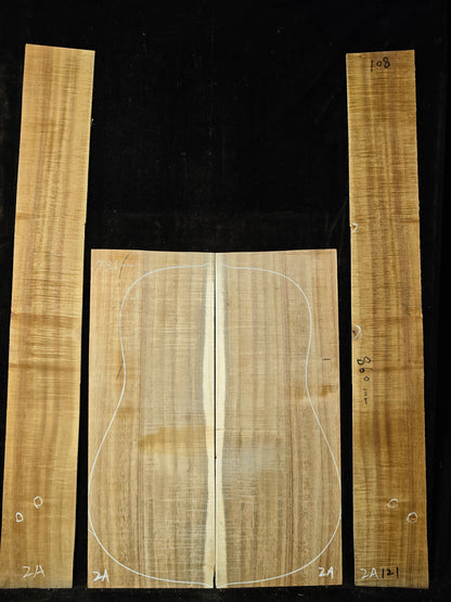 Asian acacia guitar backs&sides set #2