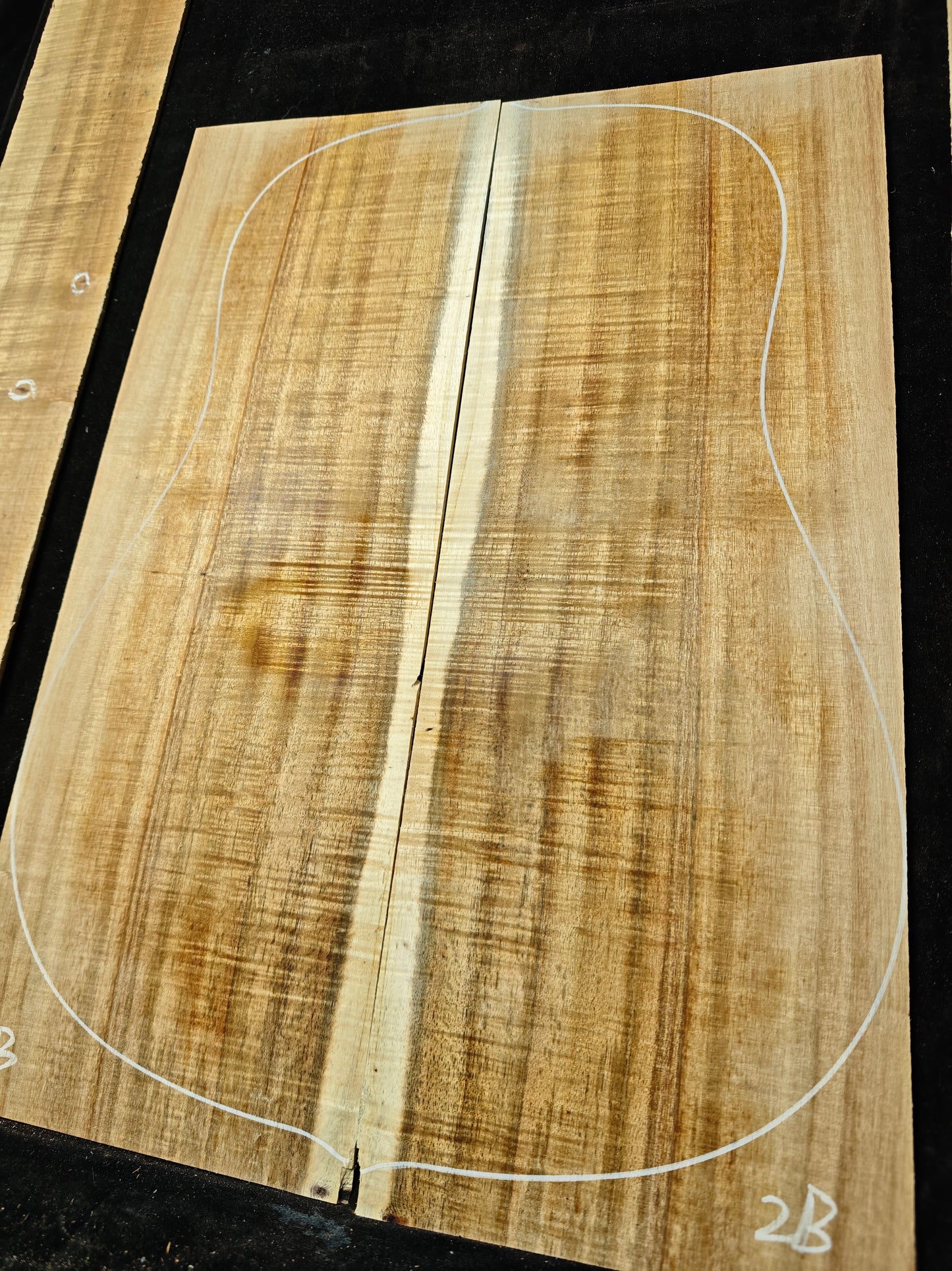 Asian acacia guitar backs&sides set #2