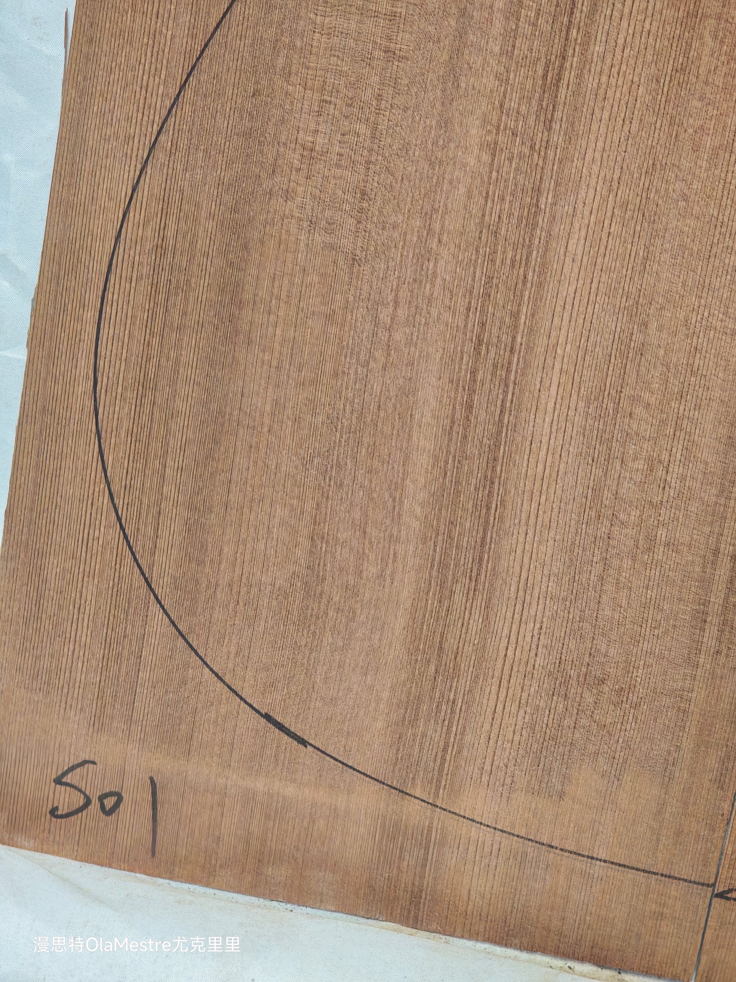 S01 sinker redwood guitar top set