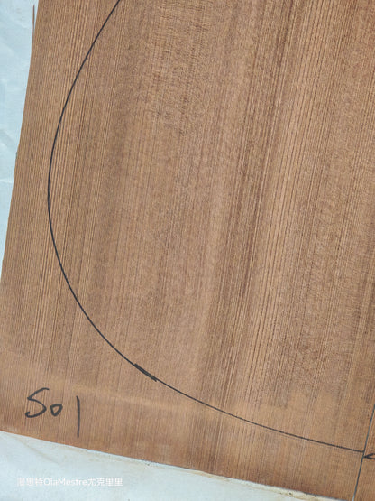 S01 sinker redwood guitar top set