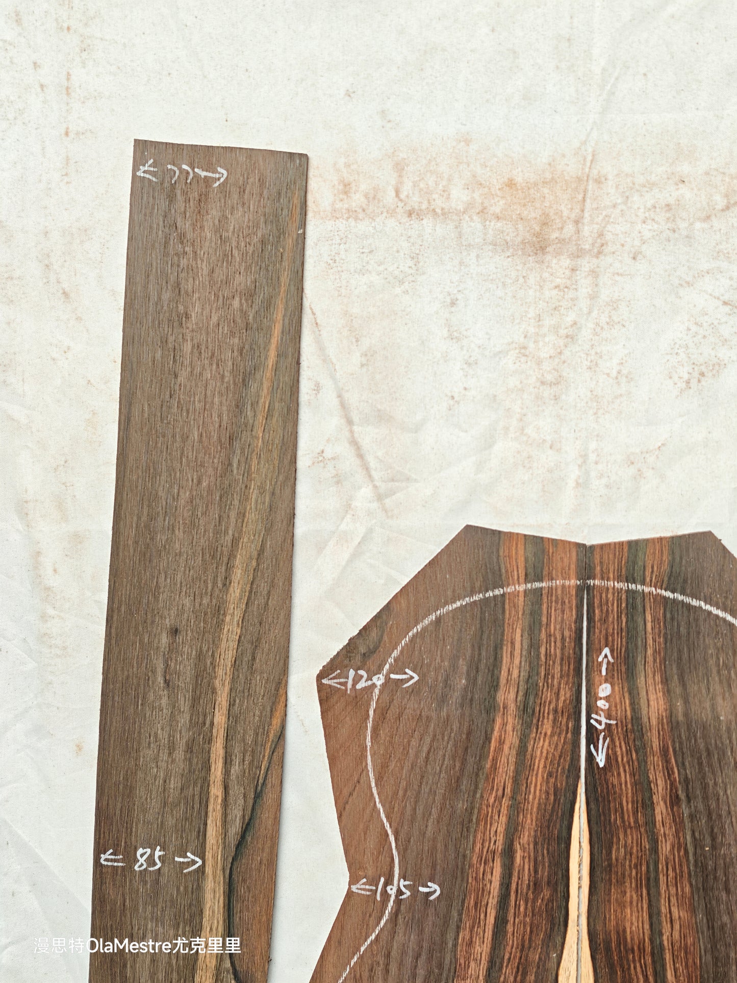 #15 Brazilian Rosewood Ukulele set  with CITES-Certified