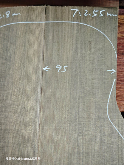 Ancient Dragon Spruce tenor ukulele top sets