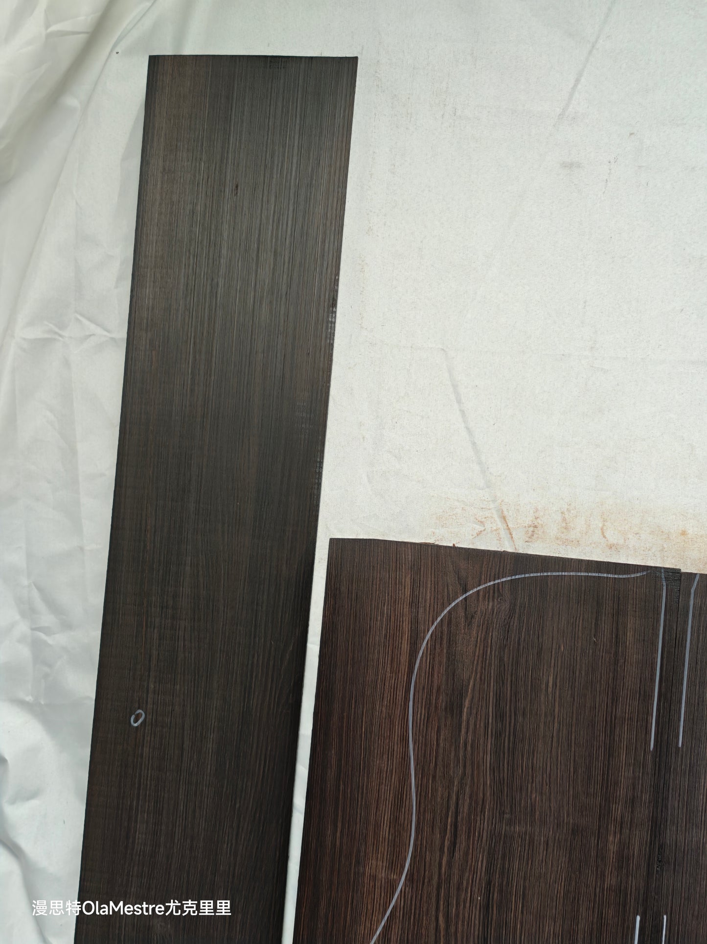 #20 african blackwood back&sides guitar set