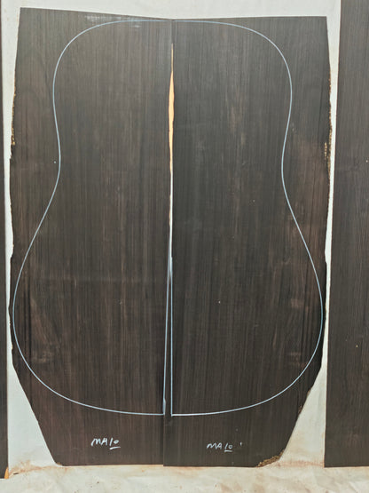 MA10 Quartersawn african blackwood back&sides guitar set
