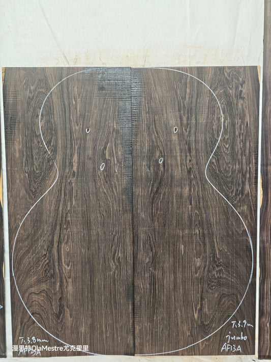 #13 african blackwood back&sides guitar set