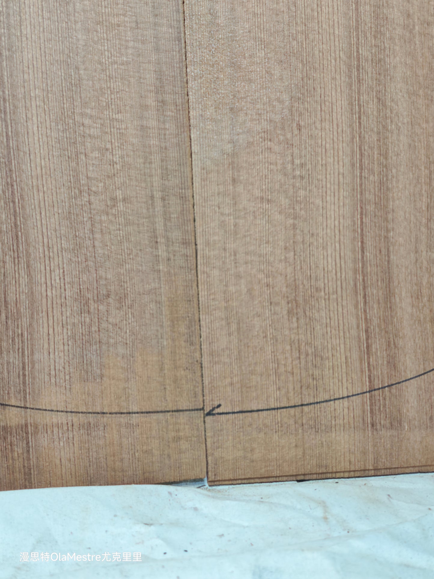 S01 sinker redwood guitar top set