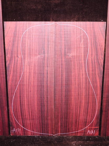 MA Quartersawn Bois de Rose madagascar rosewood back&sides guitar set A131