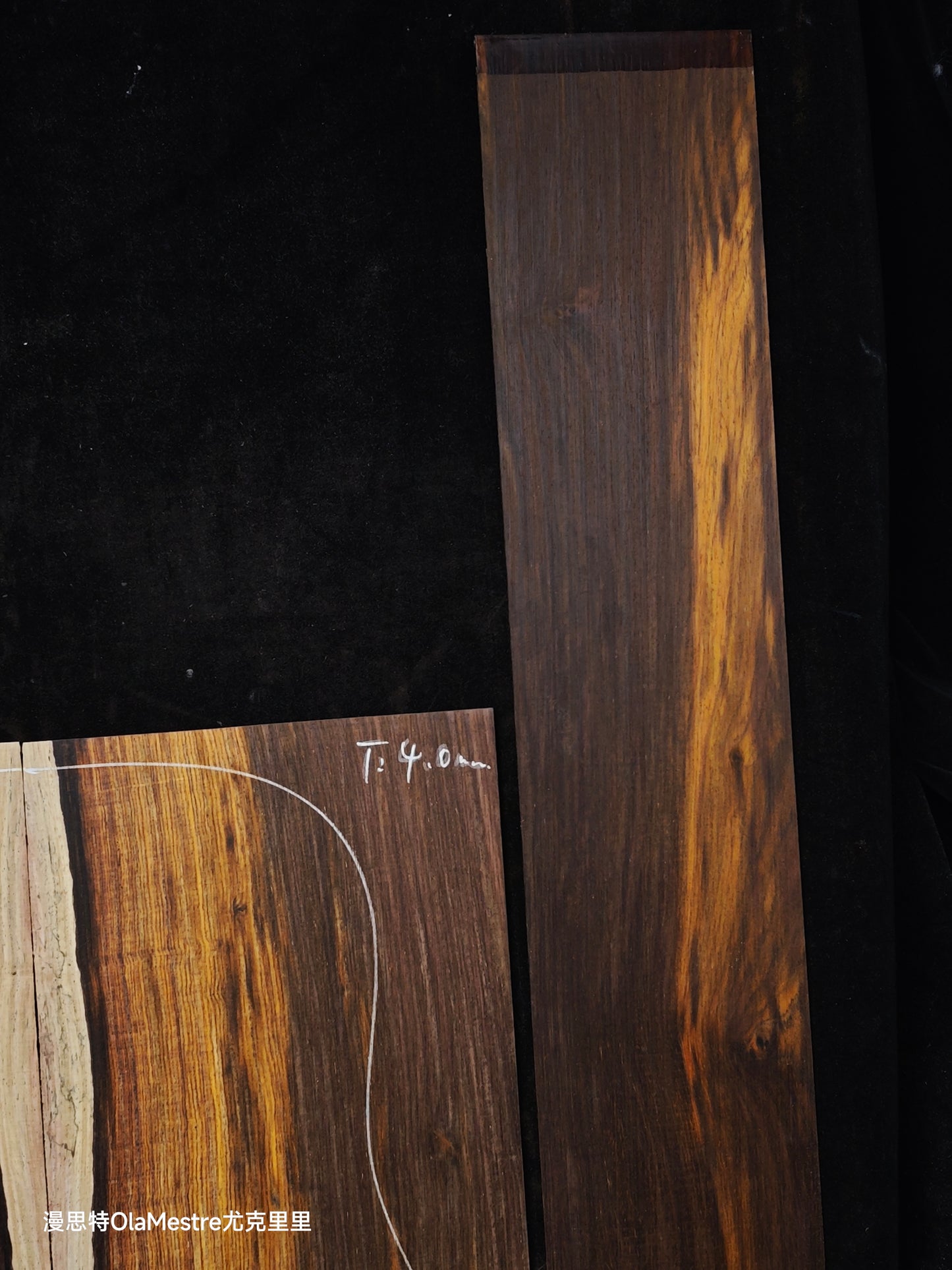 C3 cocobolo back&sides guitar set