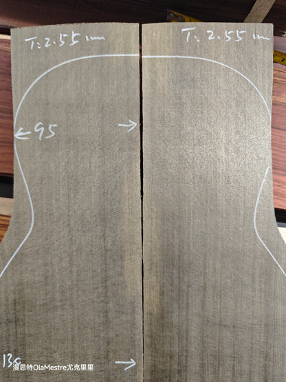 Ancient Dragon Spruce tenor ukulele top sets