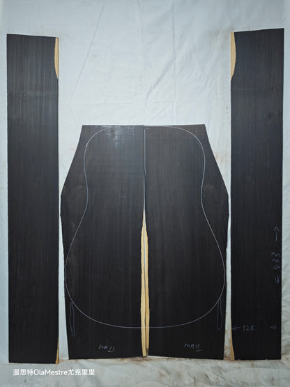 MA11 Quartersawn african blackwood back&sides guitar set