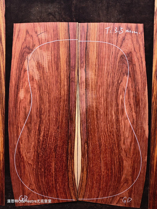 #GD Guatemalan Rosewood back&sides guitar set
