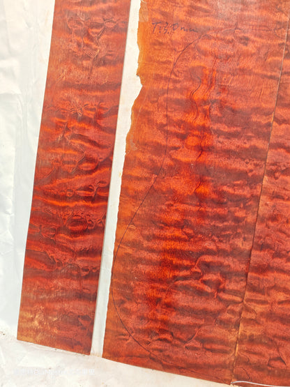 THE TREE honduran mahogany guitar backs&sides set