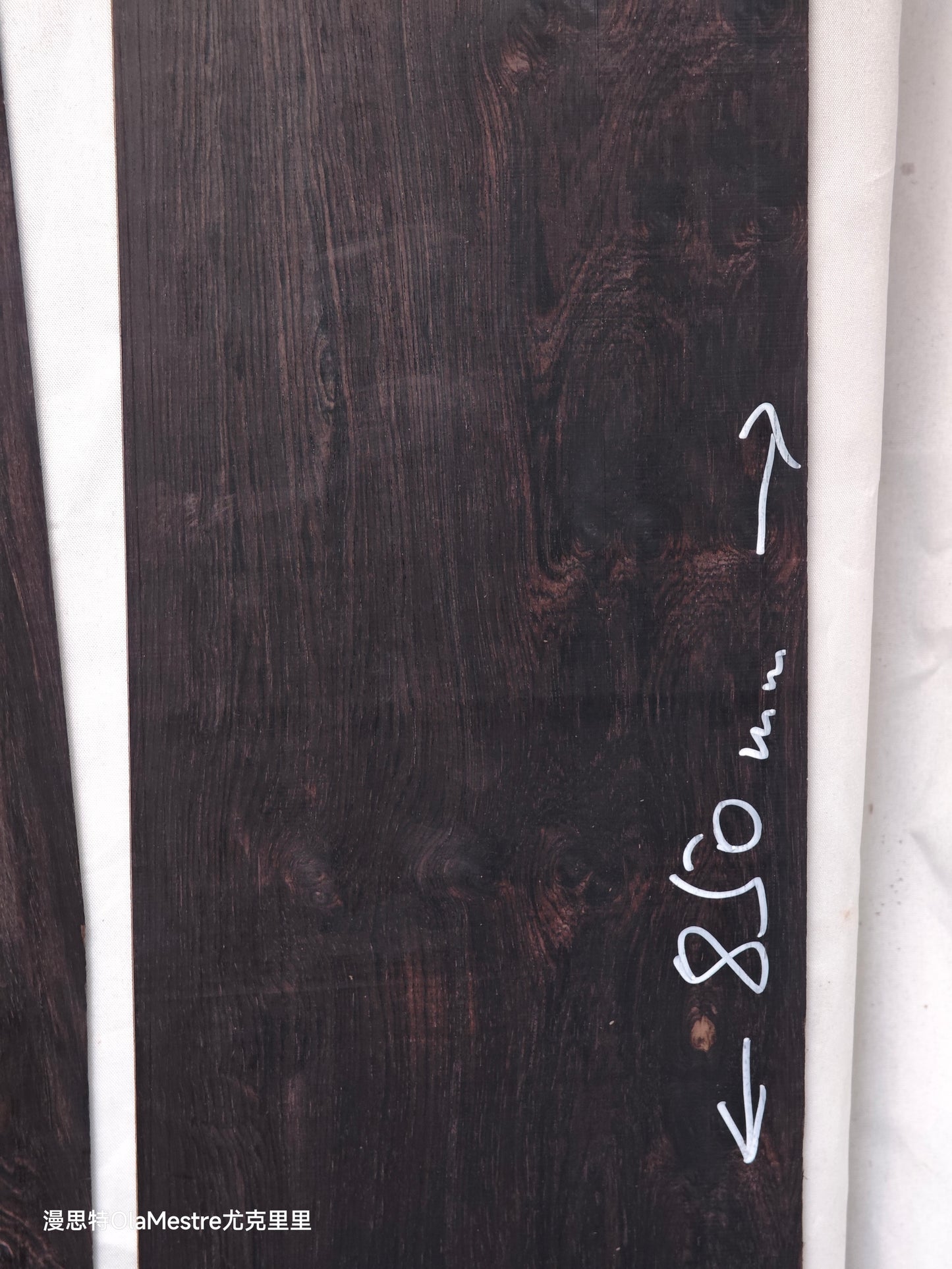 #02 african blackwood back&sides guitar set