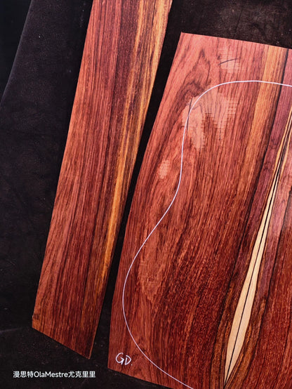 #GD Guatemalan Rosewood back&sides guitar set