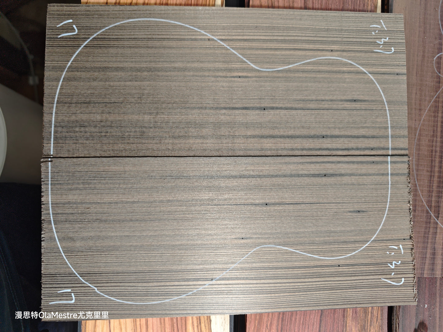 Ancient Dragon Spruce tenor ukulele top sets