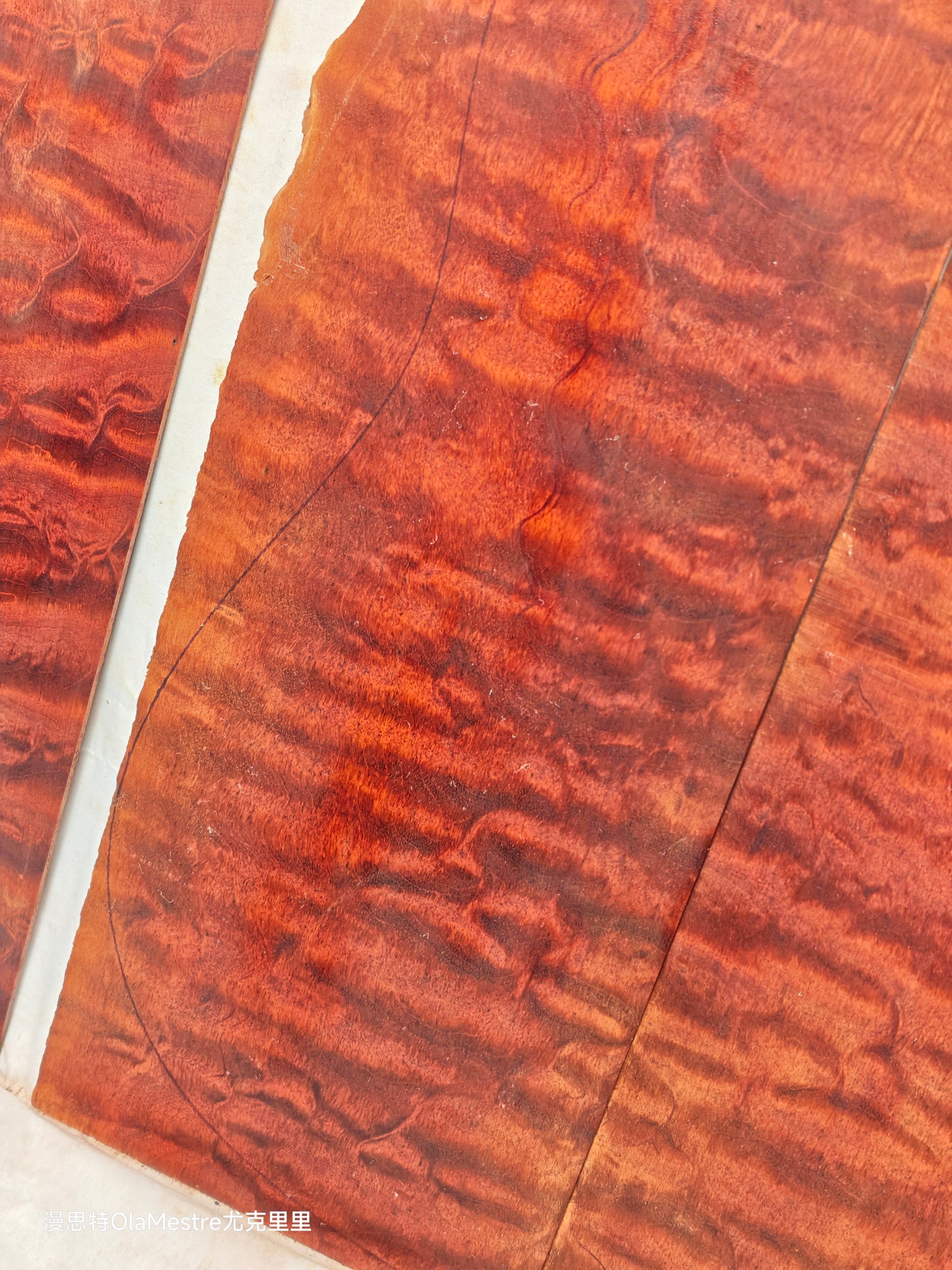 THE TREE honduran mahogany guitar backs&sides set