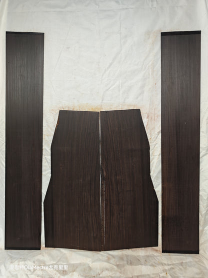 MA04 Quartersawn african blackwood back&sides guitar set with CITES