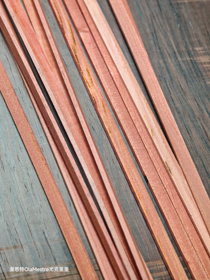 Pink Ivory wood guitar binding