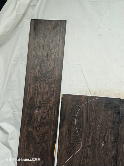 #13 african blackwood back&sides guitar set