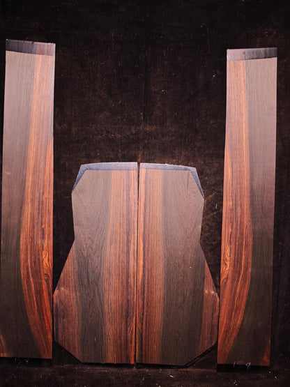 #15A  Brazilian rosewood guitar backs&sides set with CITES