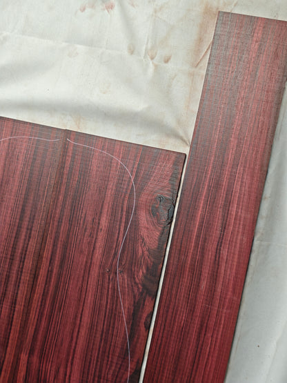 MA Quartersawn Bois de Rose madagascar rosewood back&sides guitar set A101