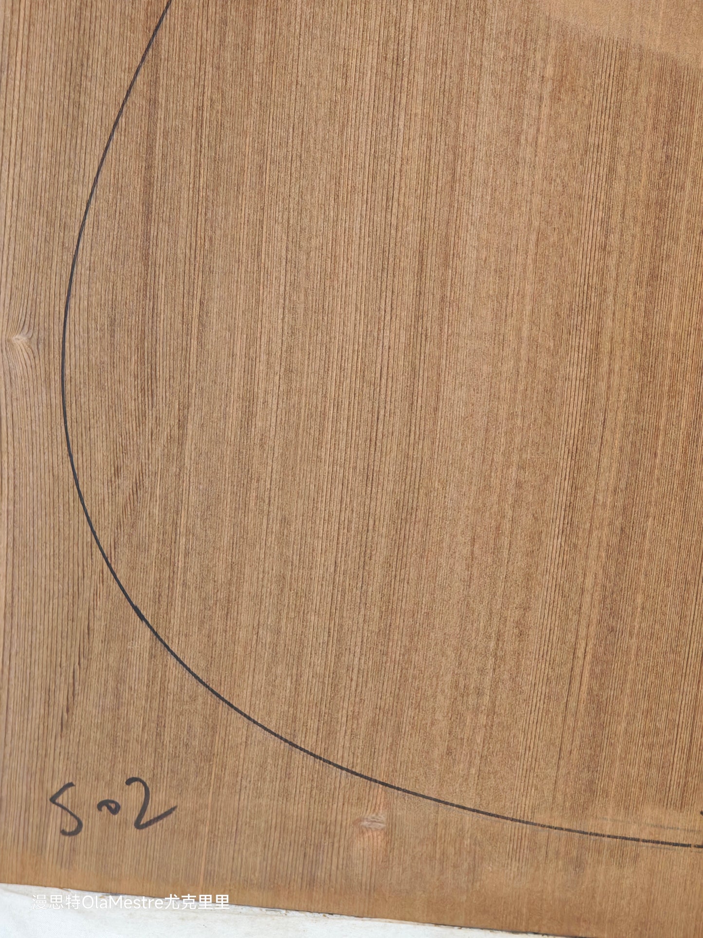 S02 sinker redwood guitar top set