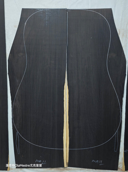 MA11 Quartersawn african blackwood back&sides guitar set