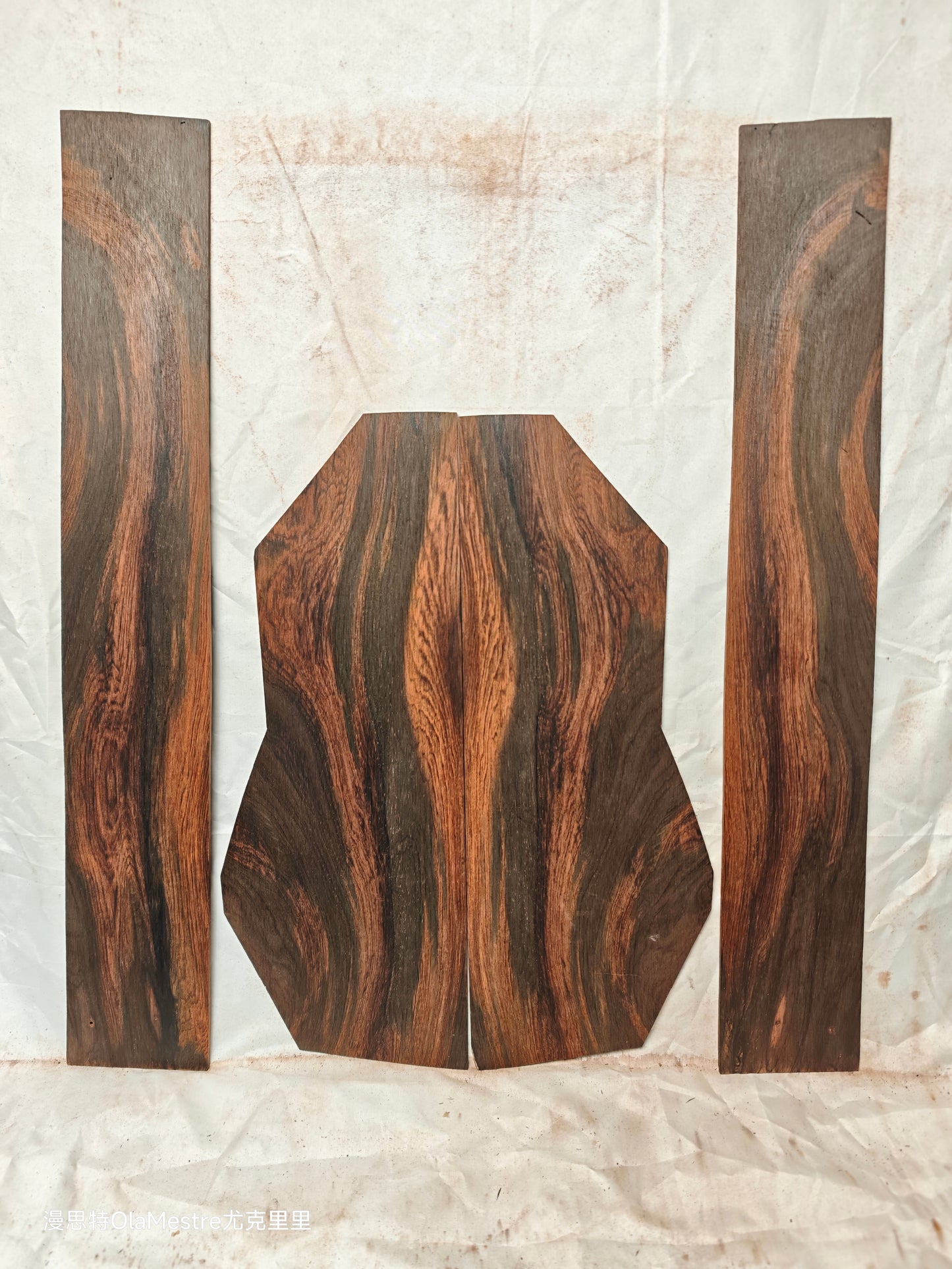 #12 Brazilian Rosewood Ukulele set  with CITES-Certified