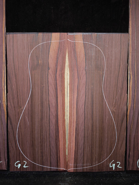 G2 Striped Guatemalan Rosewood back&sides guitar set