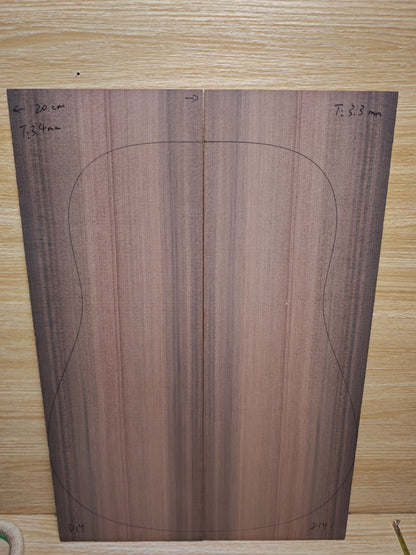 MA sinker redwood guitar top set #D14