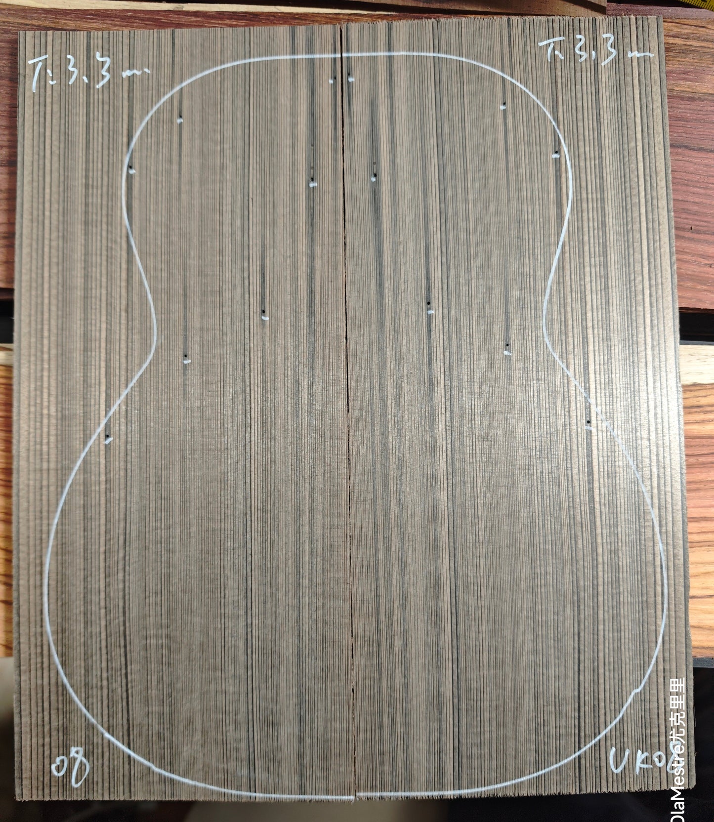 Ancient Dragon Spruce tenor ukulele top sets