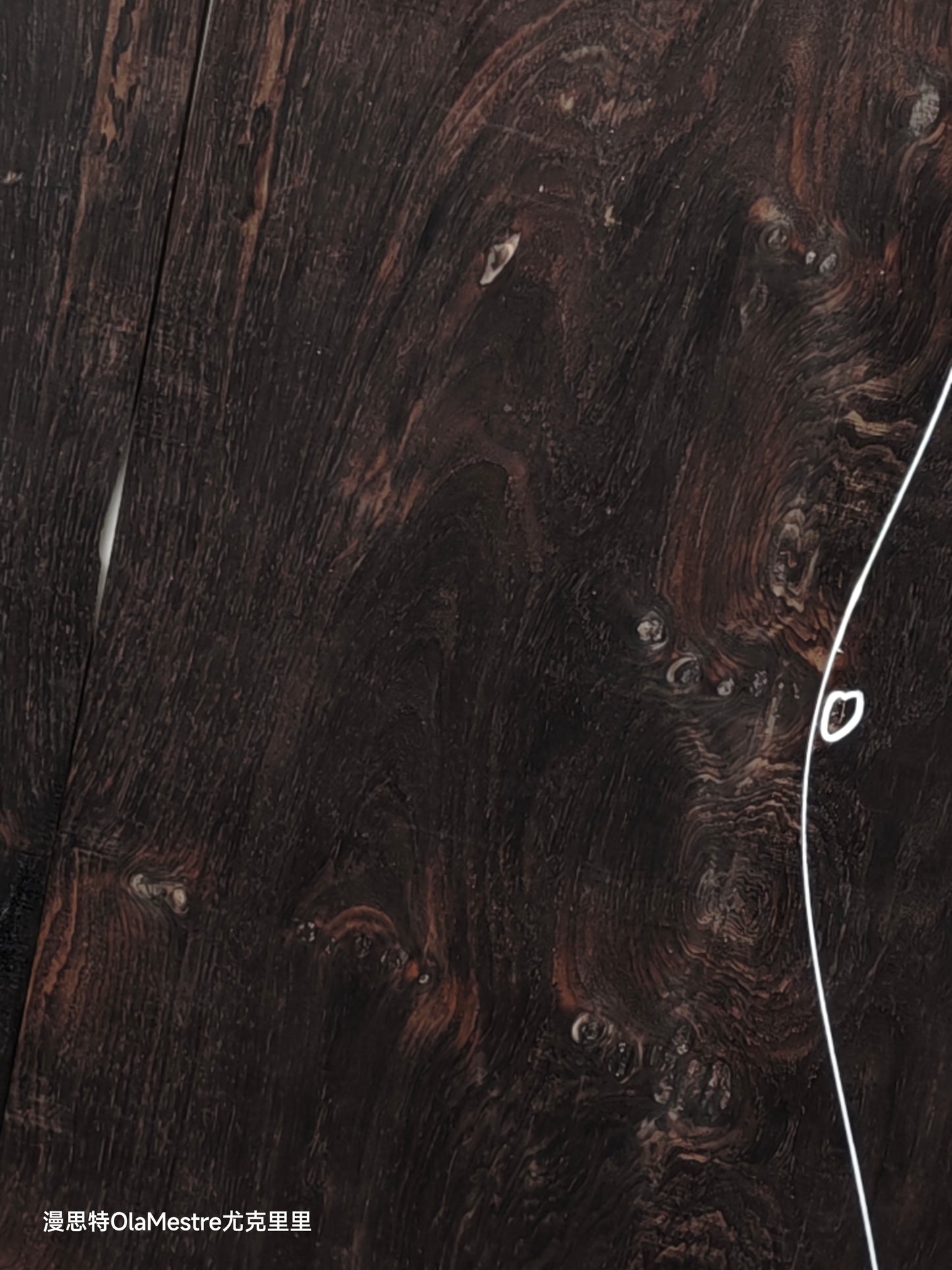 #04 african blackwood back&sides guitar set