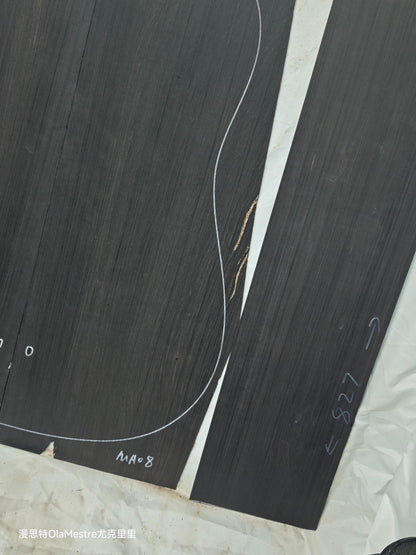 MA08 Quartersawn african blackwood back&sides guitar set