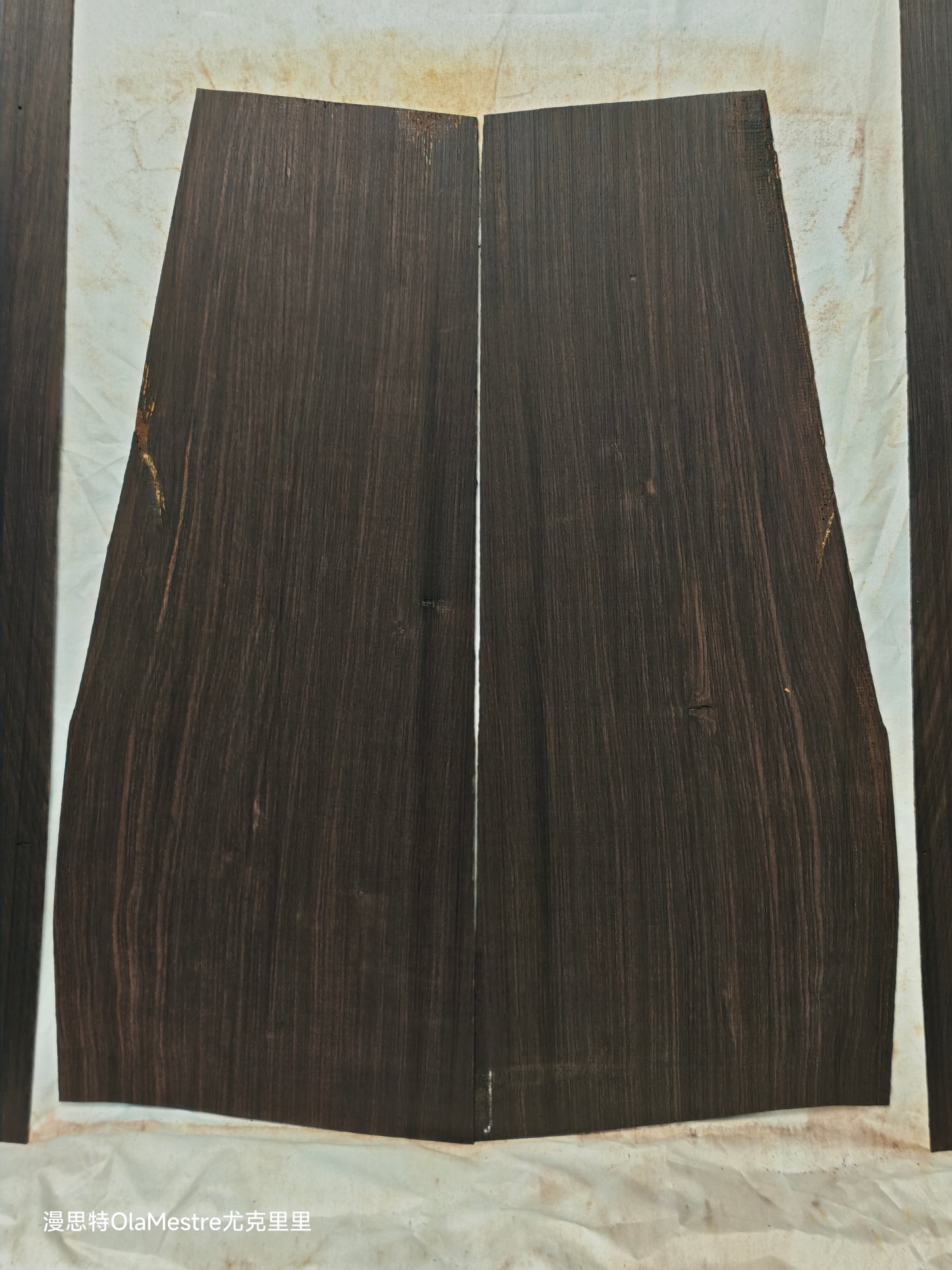 MA03 Quartersawn african blackwood back&sides guitar set with CITES