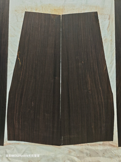 MA03 Quartersawn african blackwood back&sides guitar set with CITES