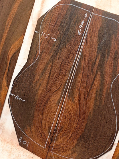 #01 Brazilian Rosewood Ukulele set with CITES