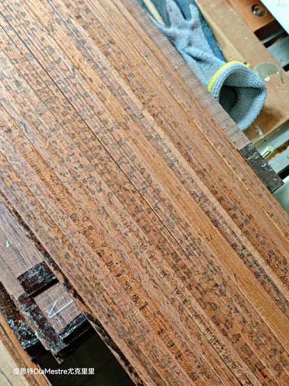 snakewood guitar binding