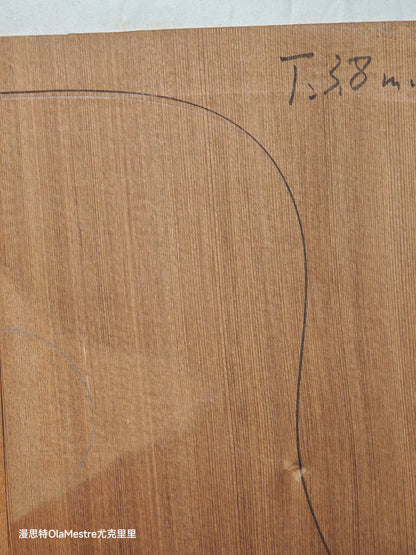 S02 sinker redwood guitar top set