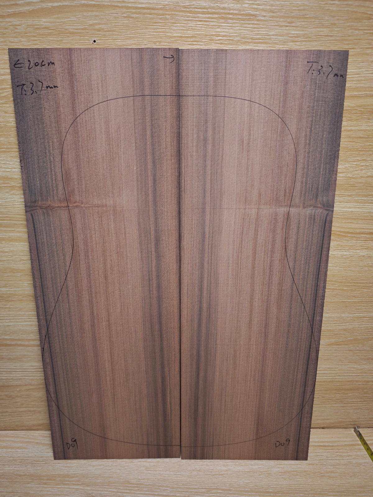 sinker redwood guitar top set #D09