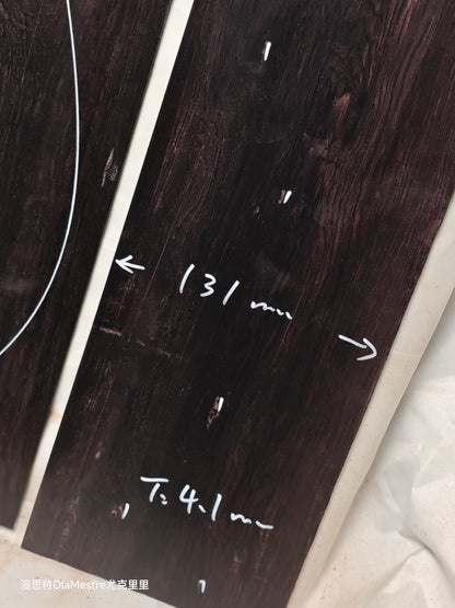 #04 african blackwood back&sides guitar set