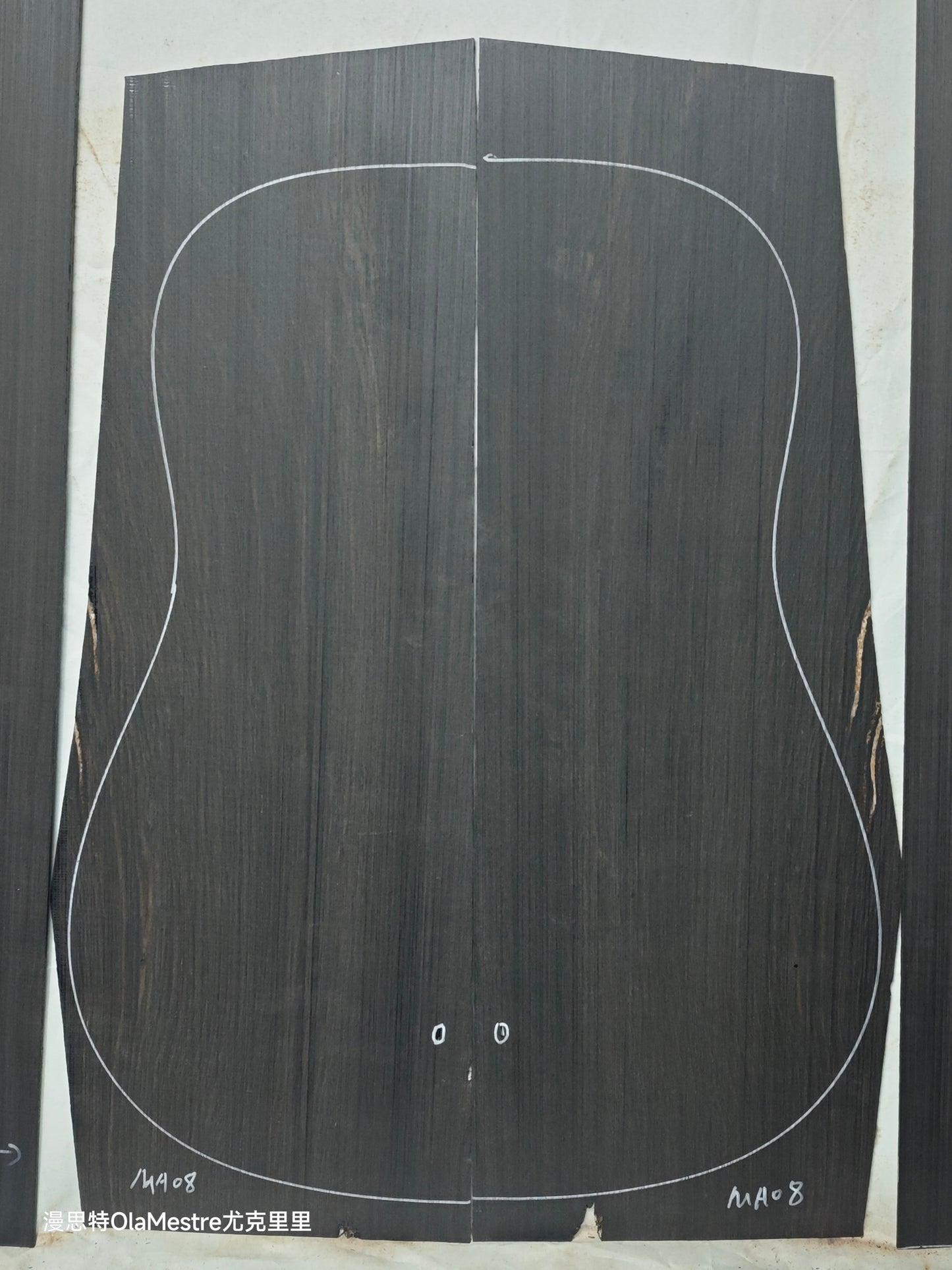 MA08 Quartersawn african blackwood back&sides guitar set