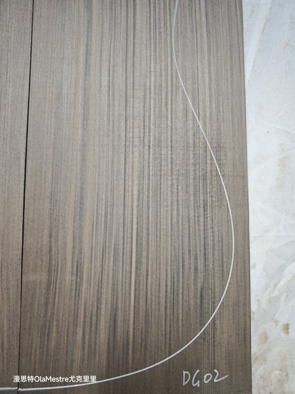 #DG02 Black 'Dragon Spruce' Ancient Sinker Chinese Spruce guitar top