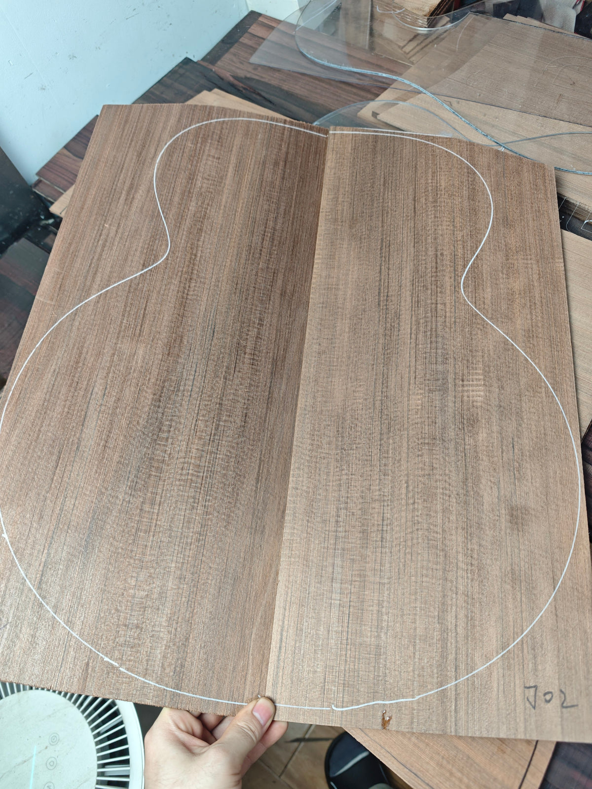 MA sinker redwood guitar top set #J02