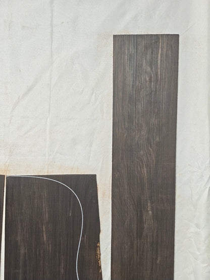 MA05 Quartersawn african blackwood back&sides guitar set