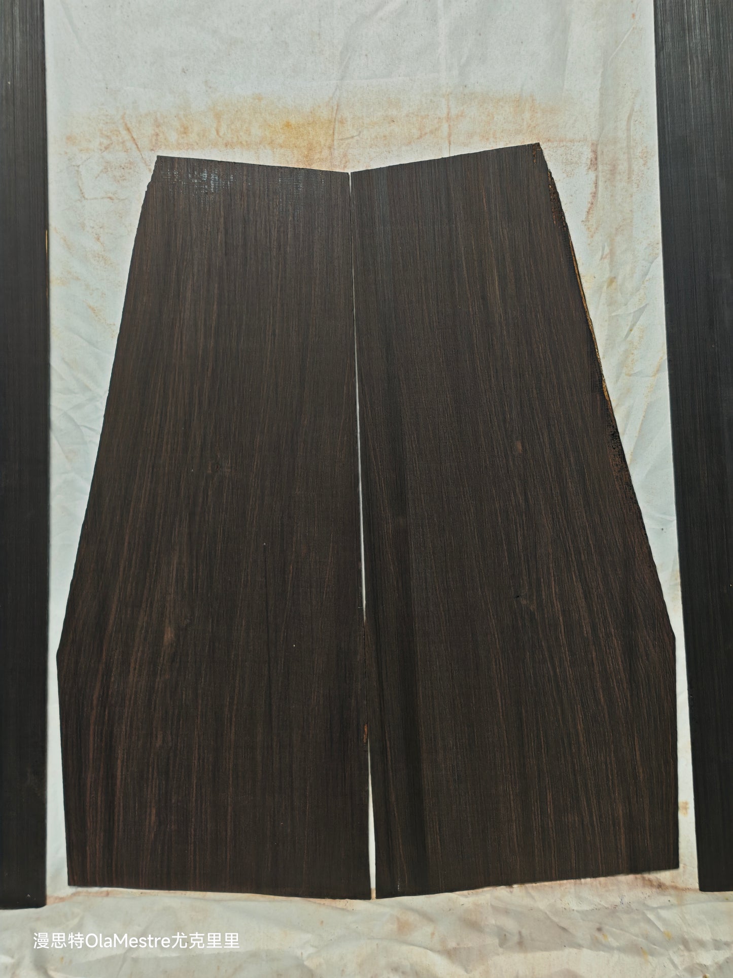 MA01 Quartersawn african blackwood back&sides guitar set with CITES