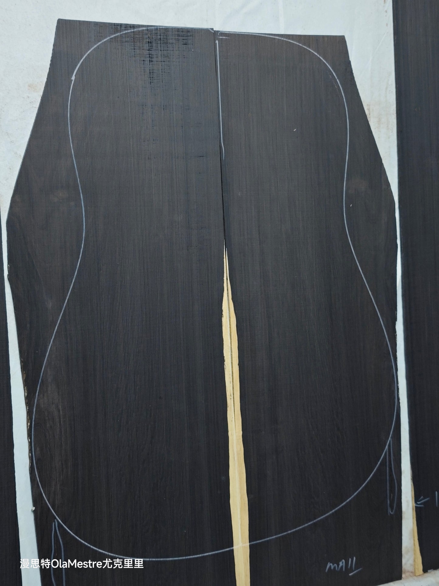 MA11 Quartersawn african blackwood back&sides guitar set