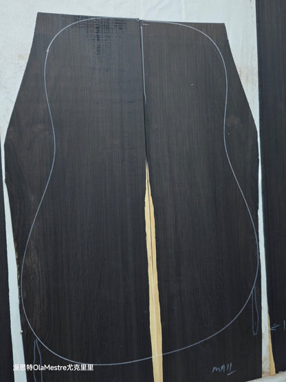 MA11 Quartersawn african blackwood back&sides guitar set