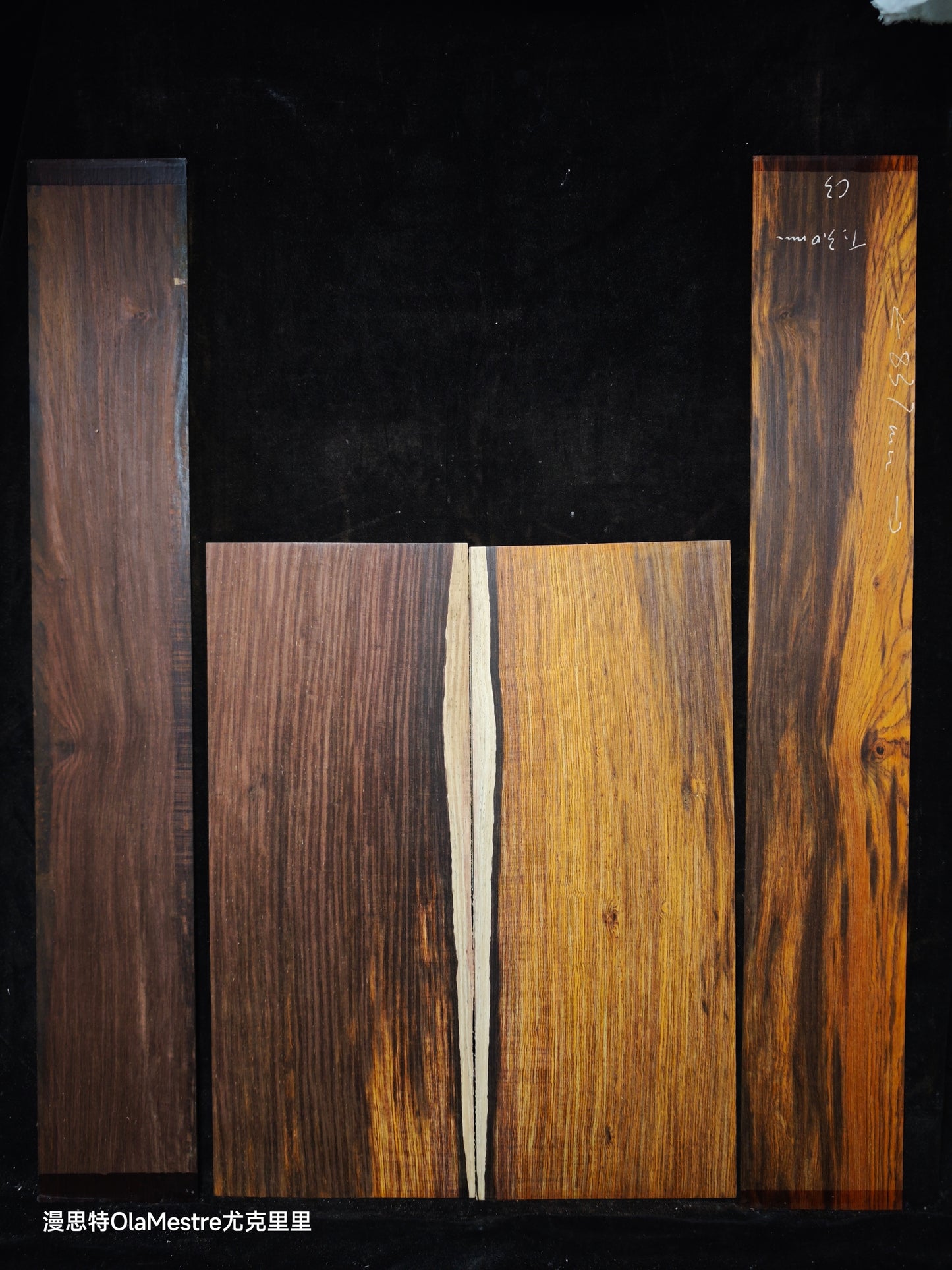 C3 cocobolo back&sides guitar set