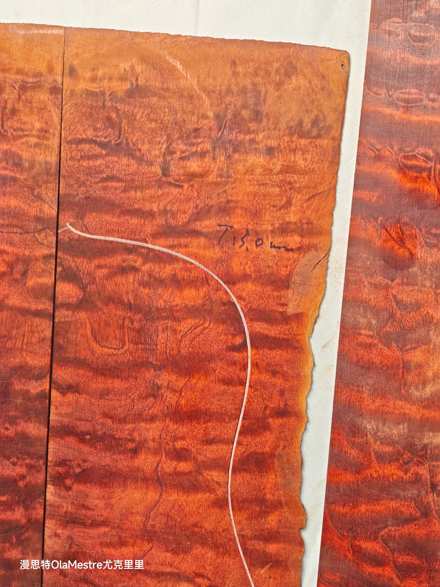 THE TREE honduran mahogany guitar backs&sides set