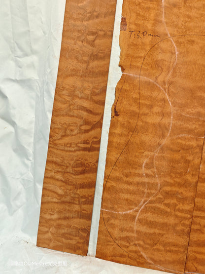 THE TREE honduran mahogany guitar backs&sides set